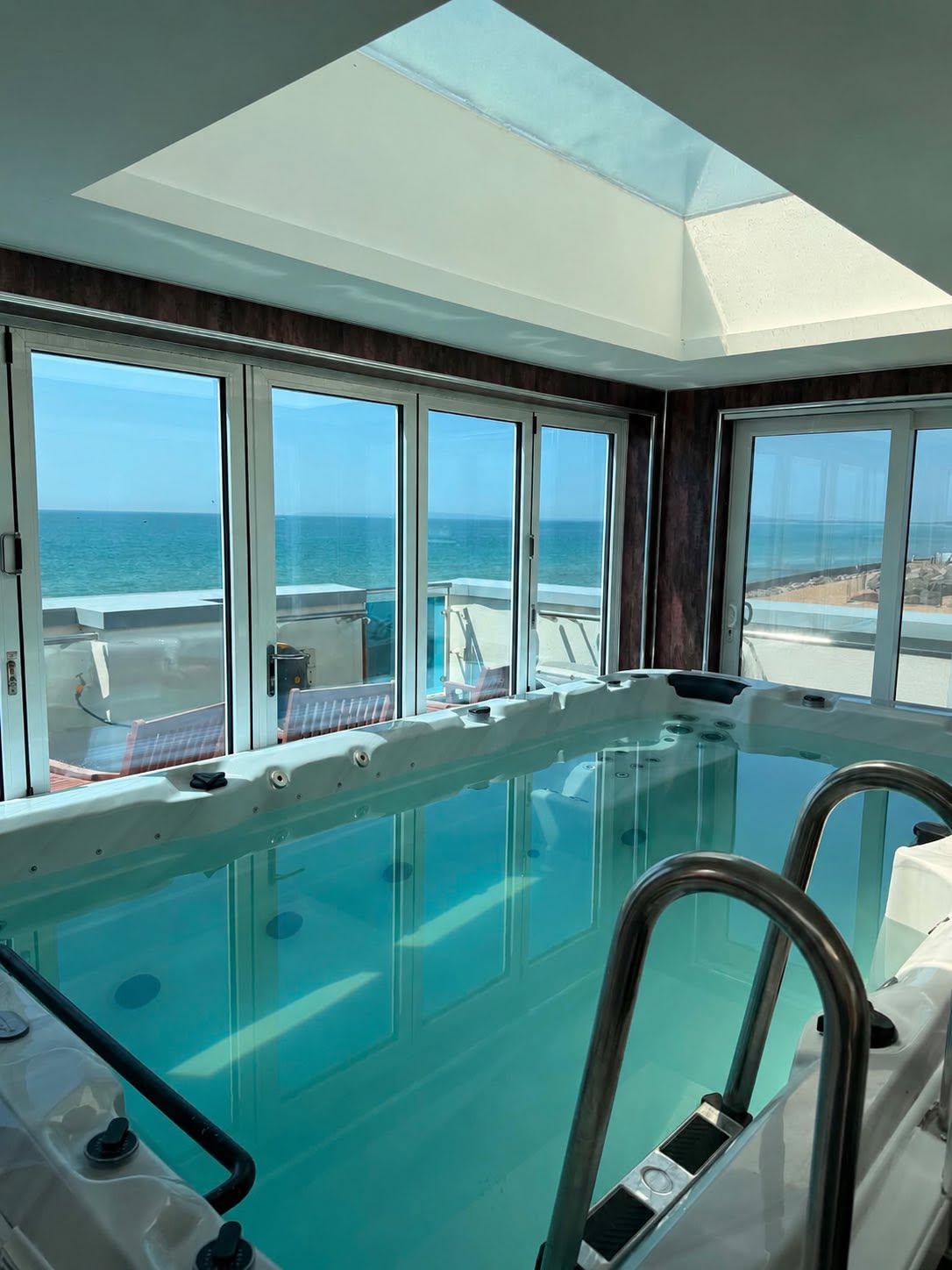 Pool Deck & Glass Restoration Clean
